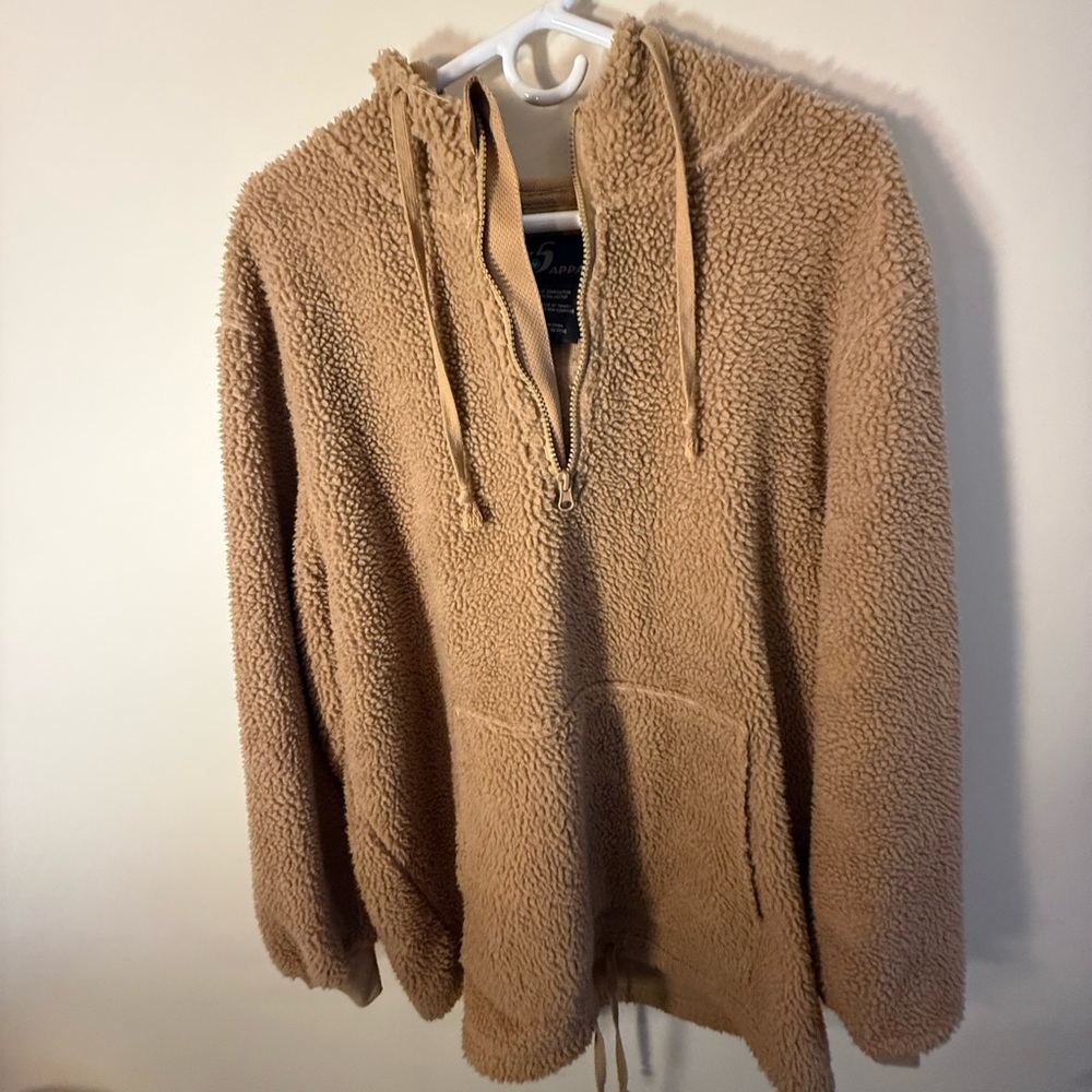 Cabela's Tan Sherpa Hoodie